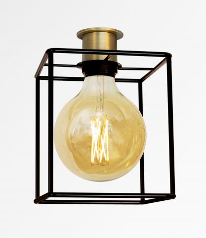 CHARON 6 in light bronze with a KERMA structure and a decorative bulb