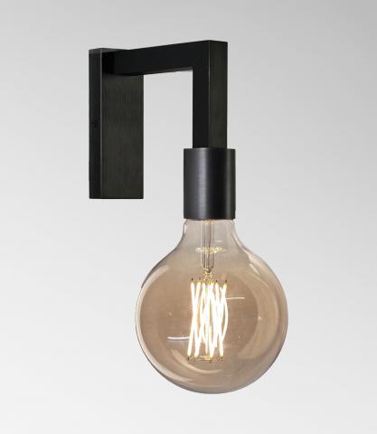 MESSENGER L in brushed bronze and a decorative bulb Ø125mm